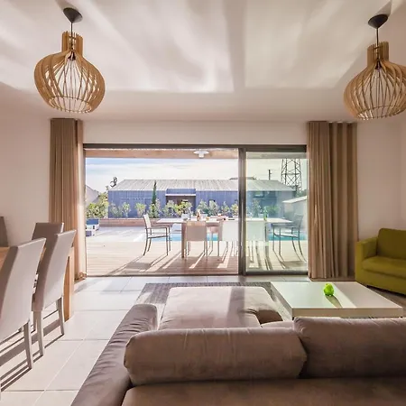 Villa Tra -pisc Chauffée-8 Pax Lecci